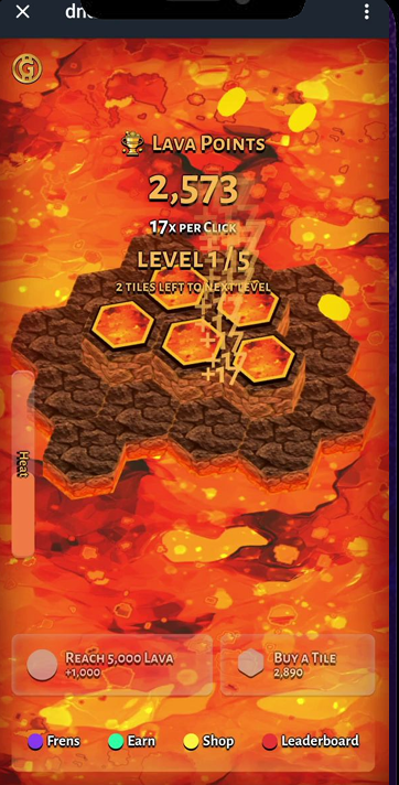 Lava Rush MiniApp